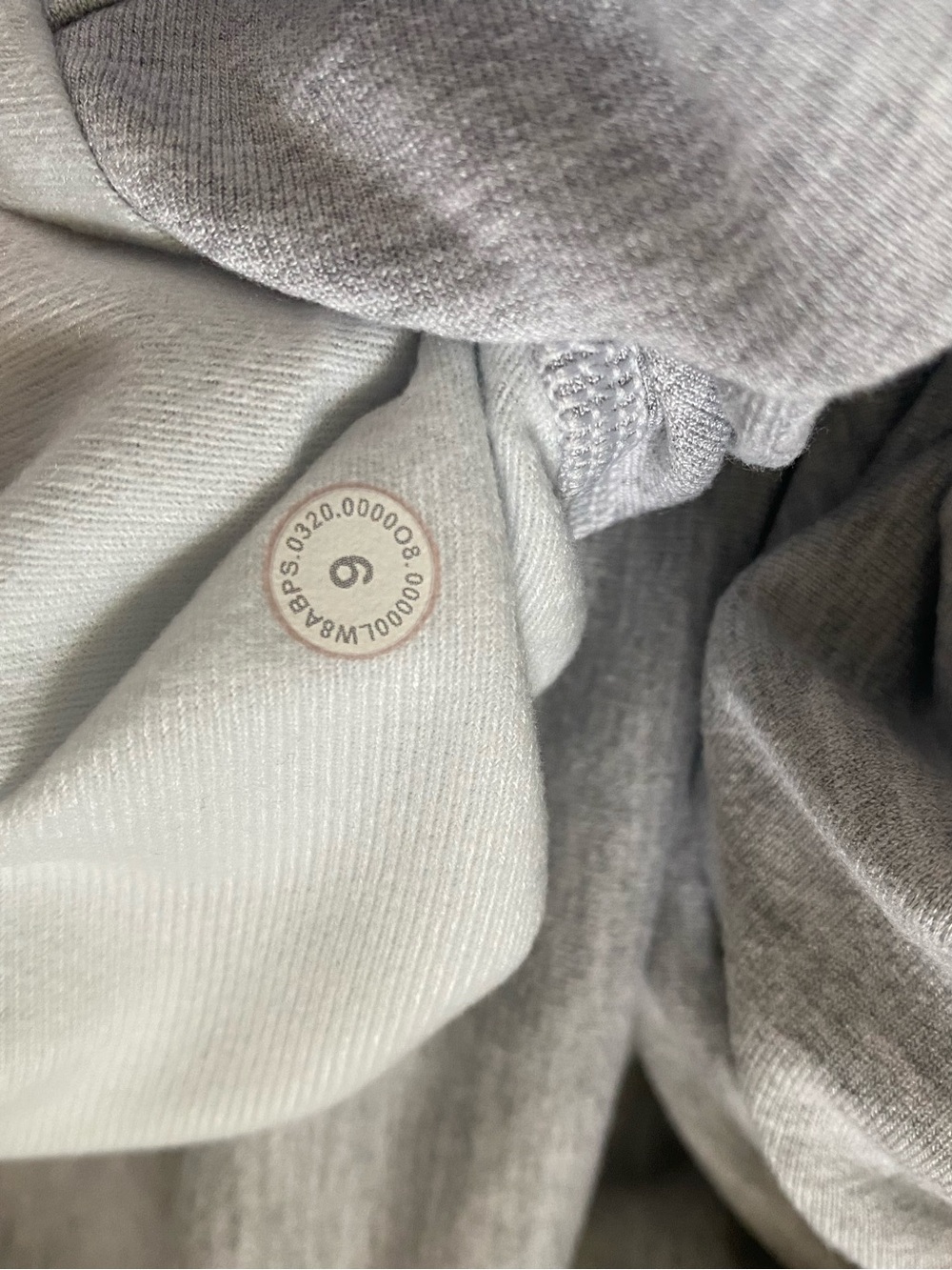 Lululemon Bound to Bliss Skirt Light Gray Drawstring Sweat Skirt Size 6 - Picture 9 of 11